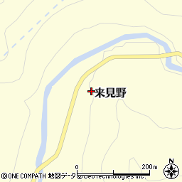 鳥取県八頭郡若桜町来見野699周辺の地図
