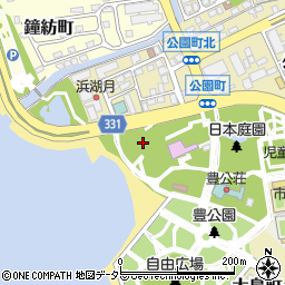 長浜太閤温泉周辺の地図