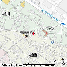 神奈川県秦野市堀西65-13周辺の地図