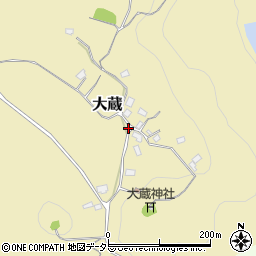千葉県市原市大蔵205周辺の地図