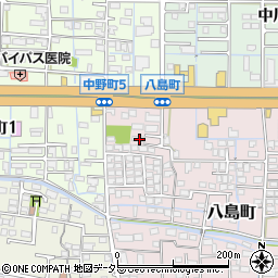 岐阜県大垣市八島町7-2周辺の地図