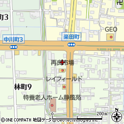 岐阜県大垣市林町7丁目633周辺の地図