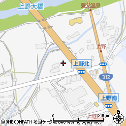 兵庫県養父市上野982周辺の地図