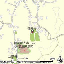 徳寿寺周辺の地図