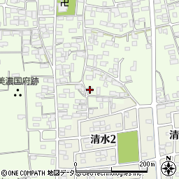 岐阜県不破郡垂井町府中1843周辺の地図