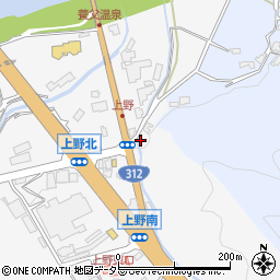 兵庫県養父市上野1127周辺の地図