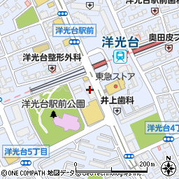 サカイヤ薬局洋光台駅前店周辺の地図