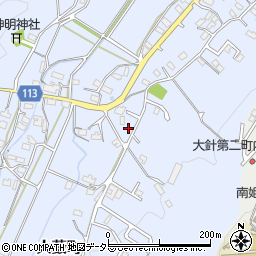 岐阜県多治見市大薮町1772-2周辺の地図