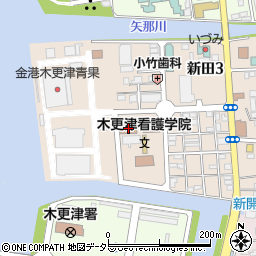 木更津年金事務所周辺の地図