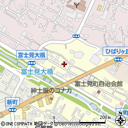 神奈川県秦野市富士見町3周辺の地図