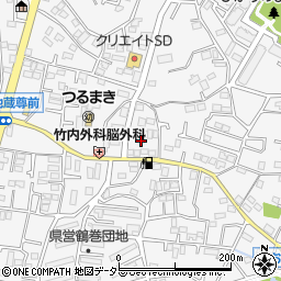 神奈川県秦野市鶴巻南周辺の地図