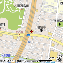 ダイソー木更津太田店周辺の地図
