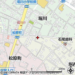 神奈川県秦野市堀西133-5周辺の地図