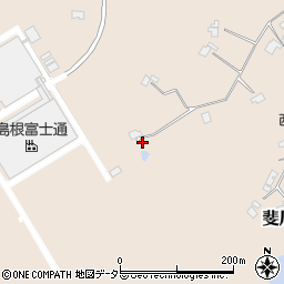 島根県出雲市斐川町三絡1110周辺の地図