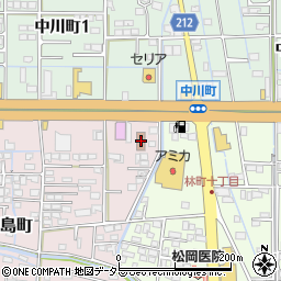 日本年金機構　大垣年金事務所周辺の地図