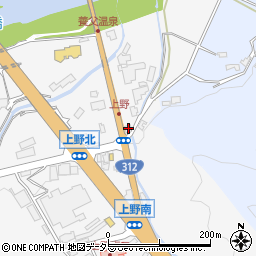 兵庫県養父市上野1140周辺の地図