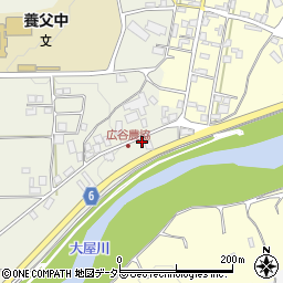 兵庫県養父市十二所992周辺の地図