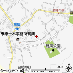 千葉県市原市鶴舞282-2周辺の地図