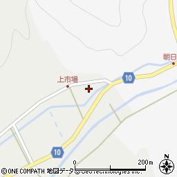 兵庫県朝来市和田山町市場603周辺の地図