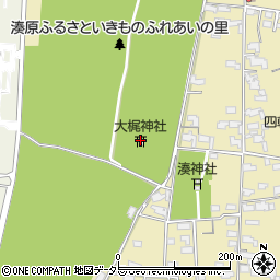 大梶神社周辺の地図