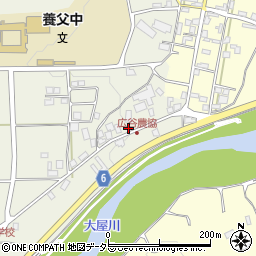 兵庫県養父市十二所976周辺の地図