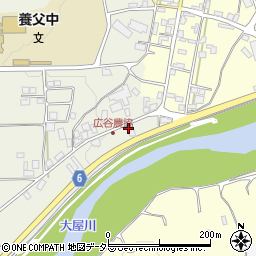 兵庫県養父市十二所991周辺の地図
