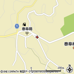 長野県下伊那郡泰阜村3212周辺の地図