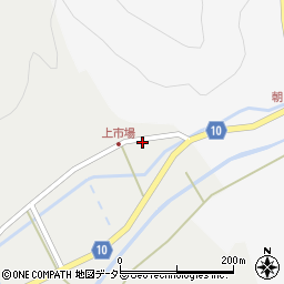 兵庫県朝来市和田山町市場604周辺の地図