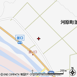 鳥取県鳥取市河原町釜口1410周辺の地図