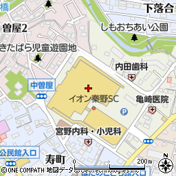 神奈川県秦野市入船町12-1周辺の地図