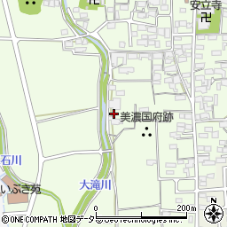 岐阜県不破郡垂井町府中1872周辺の地図