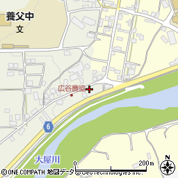兵庫県養父市十二所980周辺の地図
