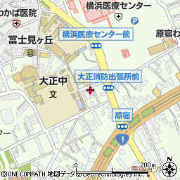 浜っ子　原宿店周辺の地図