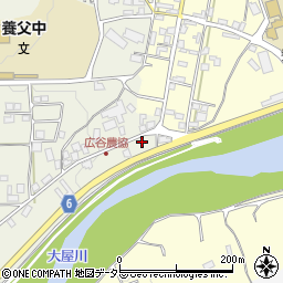 兵庫県養父市十二所987周辺の地図