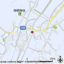 岐阜県多治見市大薮町1791周辺の地図