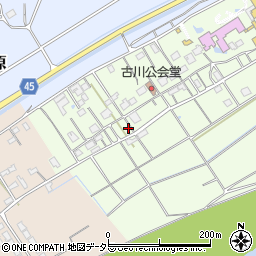 島根県安来市古川町125周辺の地図