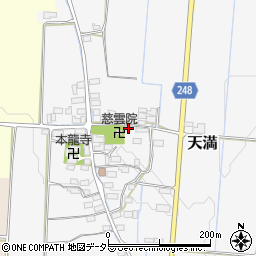 滋賀県米原市天満799-1周辺の地図