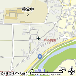兵庫県養父市十二所958周辺の地図