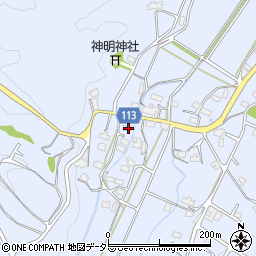 岐阜県多治見市大薮町1836-2周辺の地図