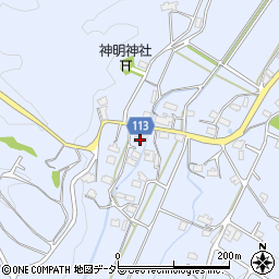 岐阜県多治見市大薮町1836周辺の地図