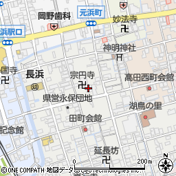 覚応寺周辺の地図