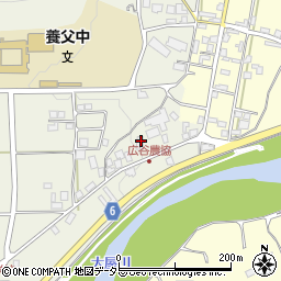 兵庫県養父市十二所978周辺の地図