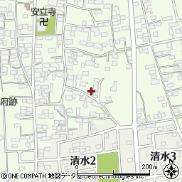 岐阜県不破郡垂井町府中2482-3周辺の地図