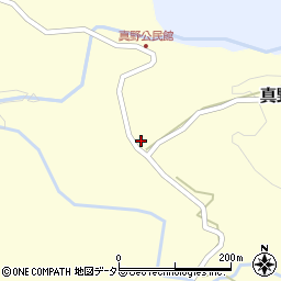 鳥取県西伯郡伯耆町真野491周辺の地図