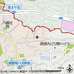神奈川県横浜市栄区長沼町858-13周辺の地図