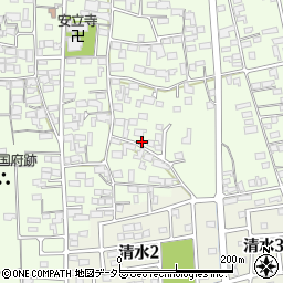 岐阜県不破郡垂井町府中2481周辺の地図