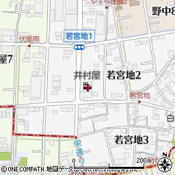 井村屋株式会社　岐阜工場周辺の地図