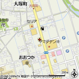 はま寿司出雲大塚店周辺の地図