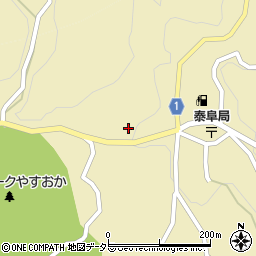長野県下伊那郡泰阜村3358周辺の地図