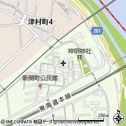 岐阜県大垣市新開町1269-5周辺の地図